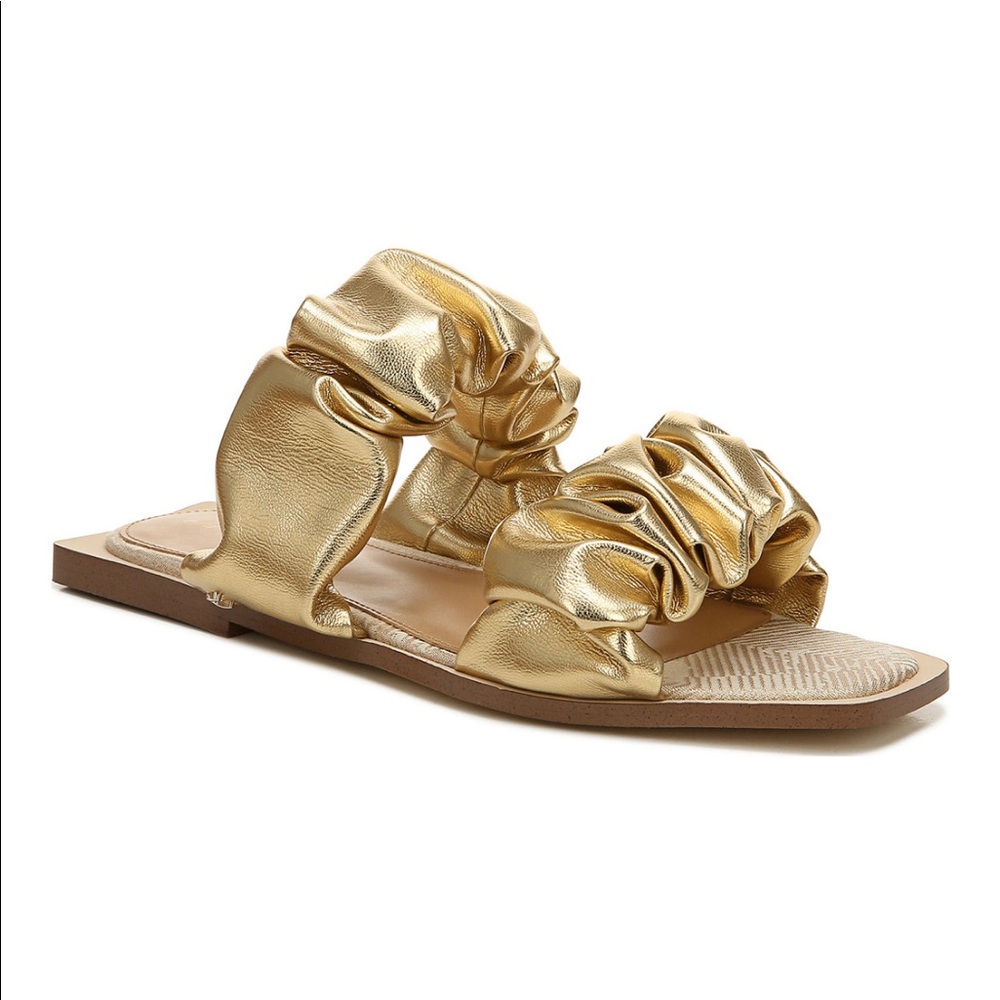 NWOB Iggy Ruched Slide Sandals